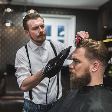 Hot Towel Shave/Line Up